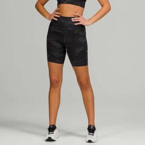 Base Pace HR 8" Nulux shorts , 6, Heritage 365 Camo Deep Coal Multi